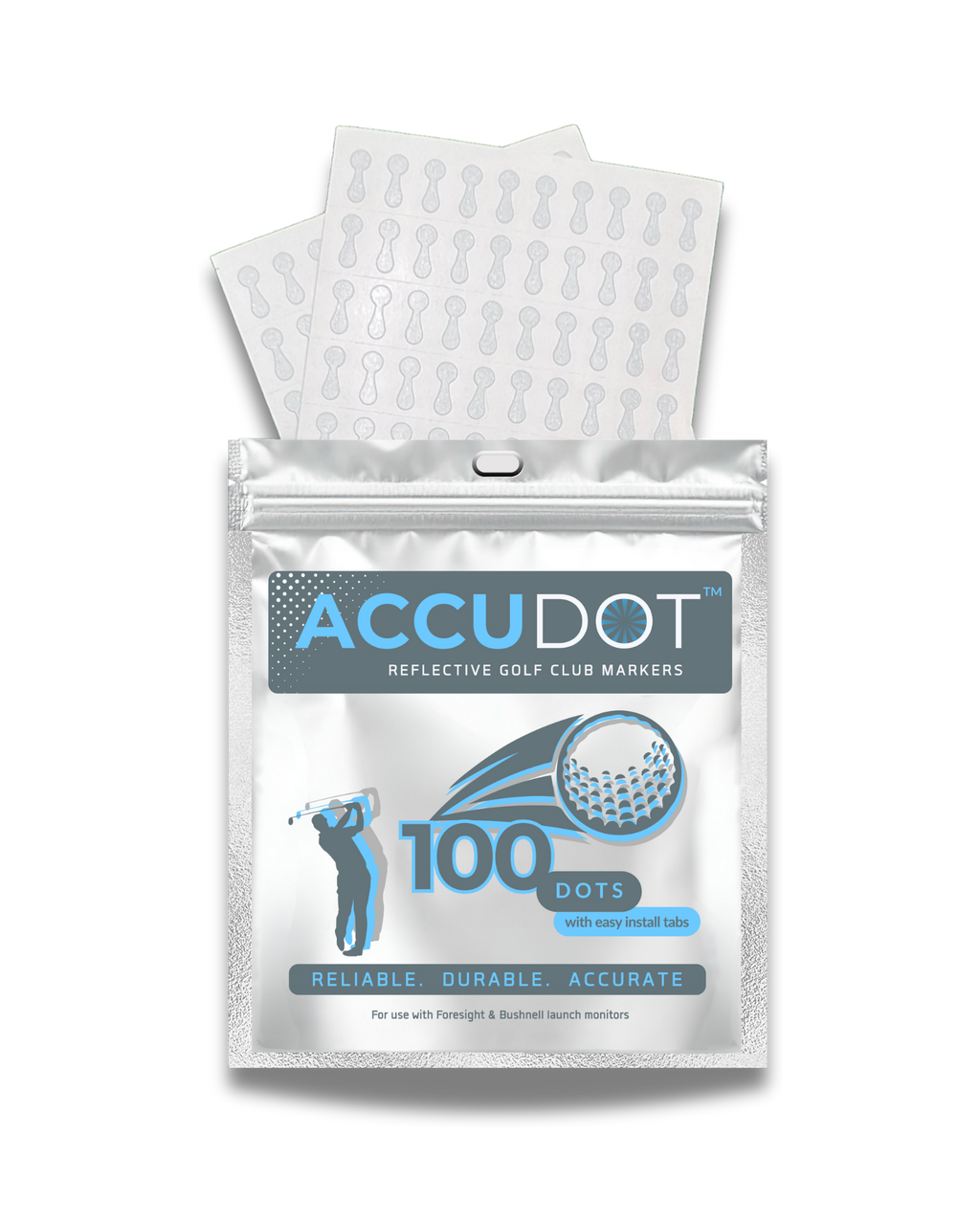 Premium Reflective Club Markers with Tabs